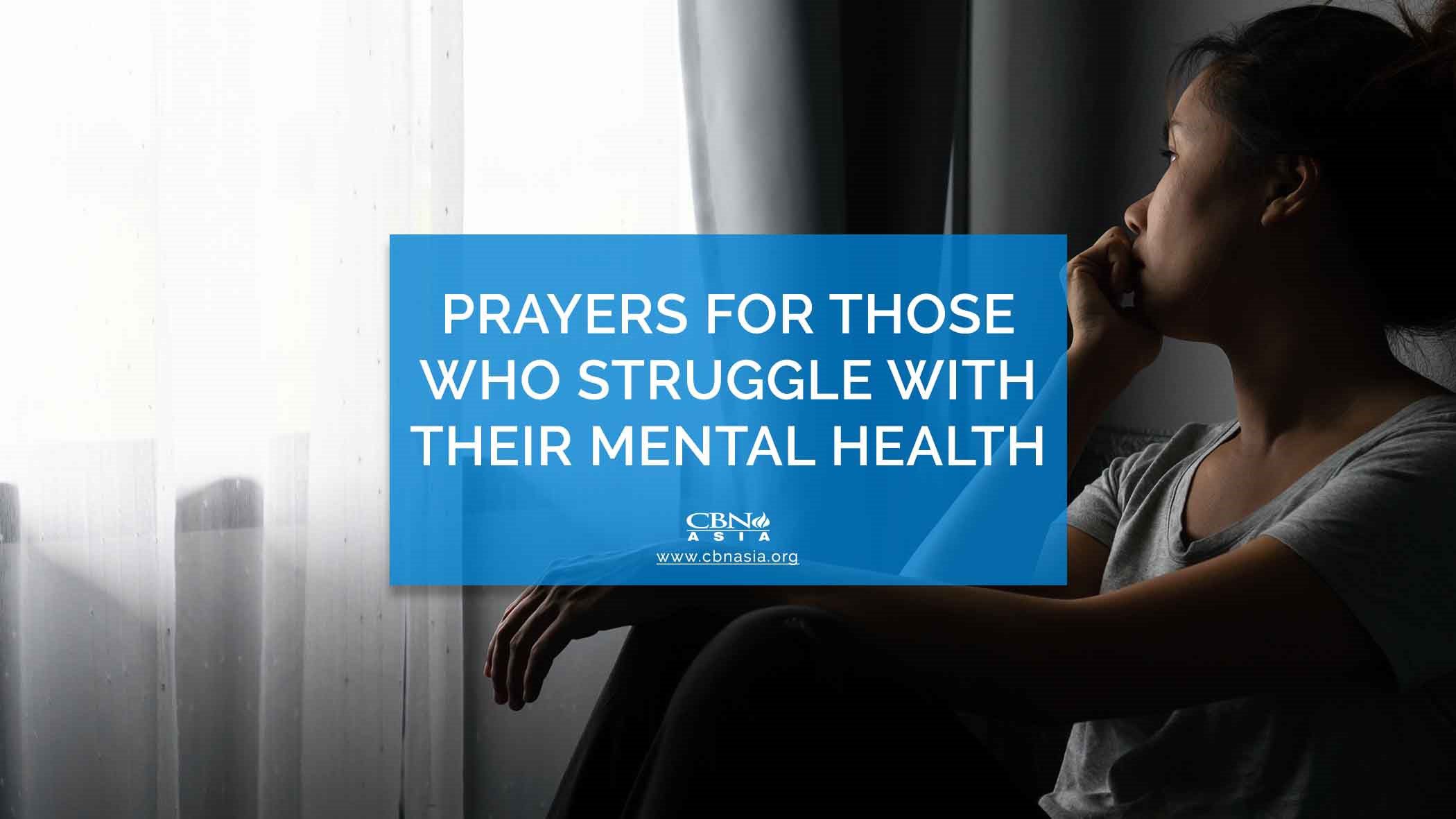 Prayers for those who Struggle with their Mental Health