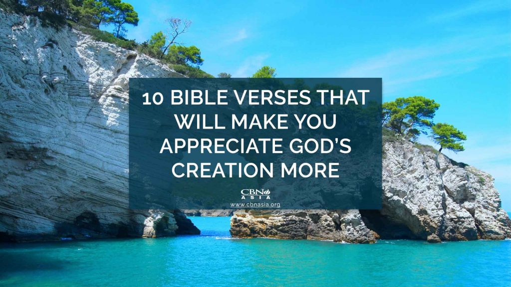 Bible Verses that Will Make You Appreciate God’s Creation More