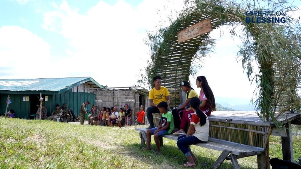 operation blessing builds classroom for indigenous students